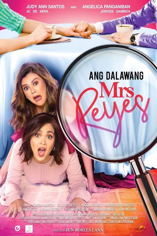 Filipino poster of the movie Ang Dalawang Mrs. Reyes
