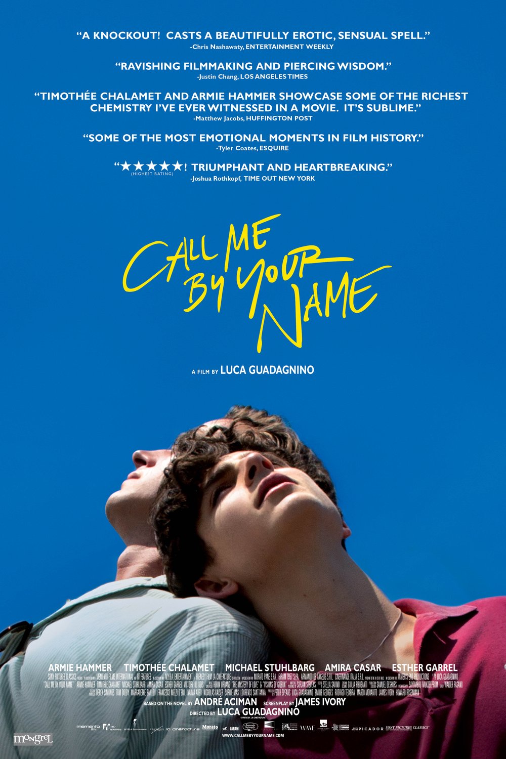 Poster of the movie Call Me by Your Name
