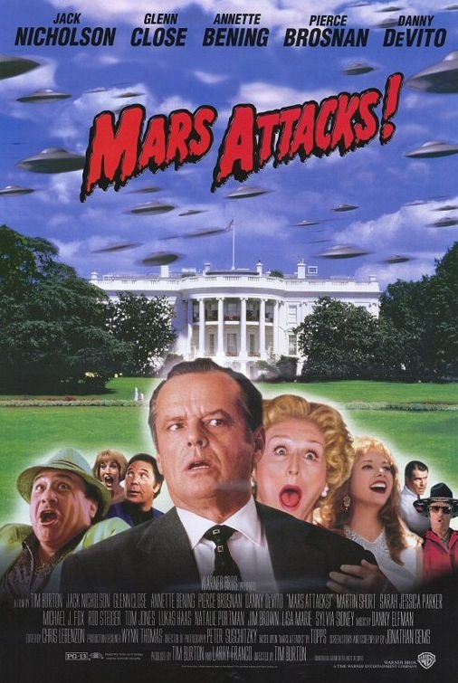 Poster of the movie Mars Attacks!