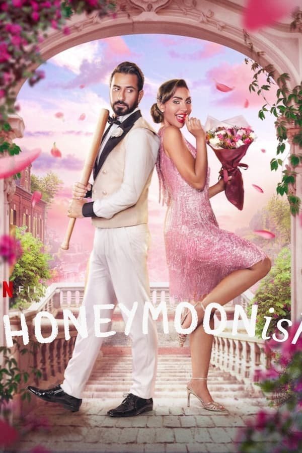 Arabic poster of the movie Honeymoonish